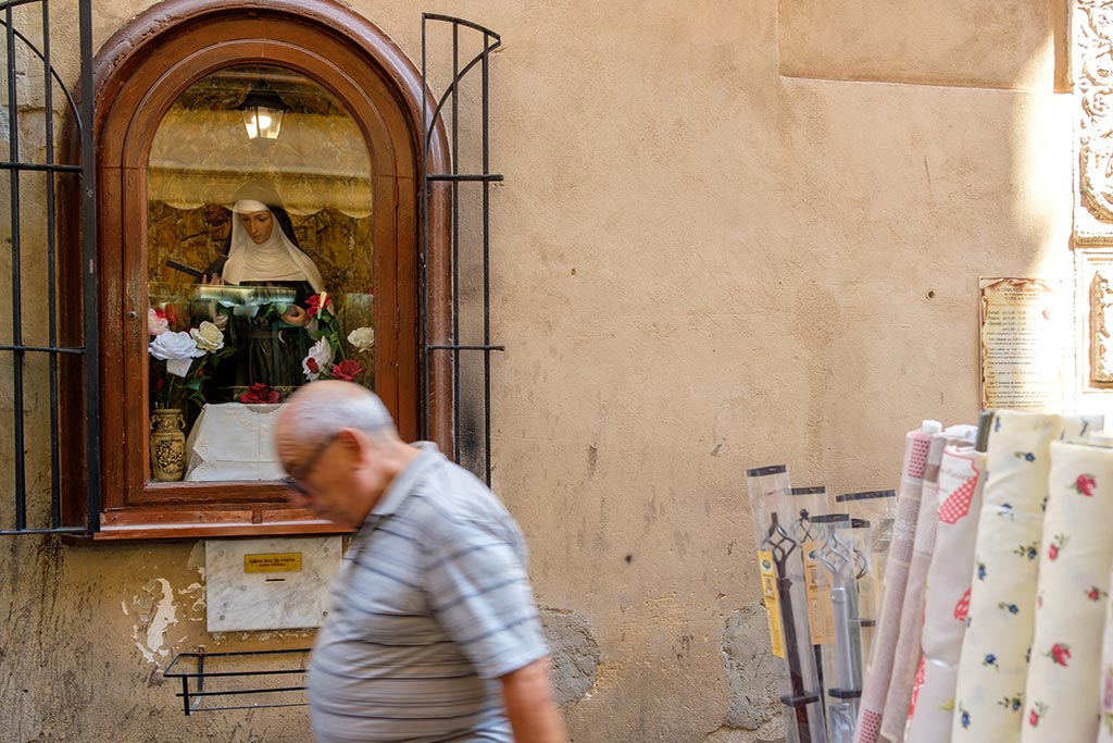 Saint Rita of Cascia in Palermo, Sicily